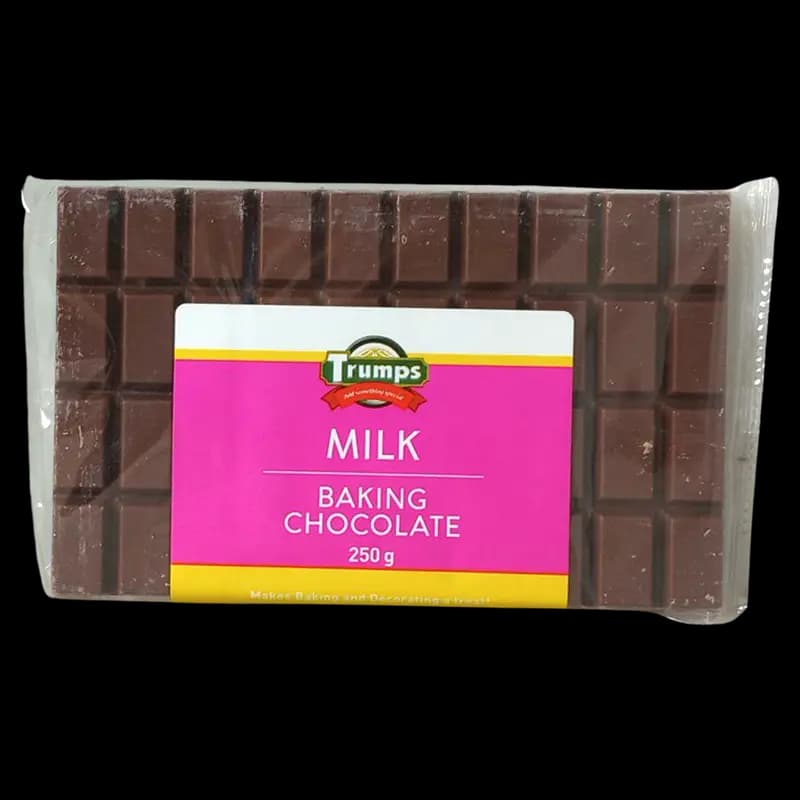 Trumps Baking Choc Slab milk 250g x 1 - 6001557001438 (#1)