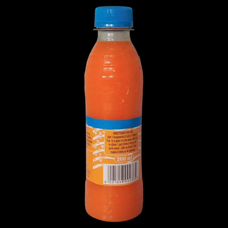 Drink-O-Pop 200ml Orange x 1 - 6001658002365 (#2)