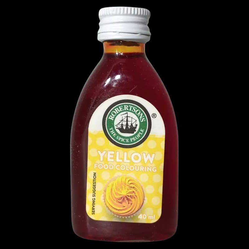 Food Colouring Yellow 40ml Robertsons x 1 - 60017055 (#1)