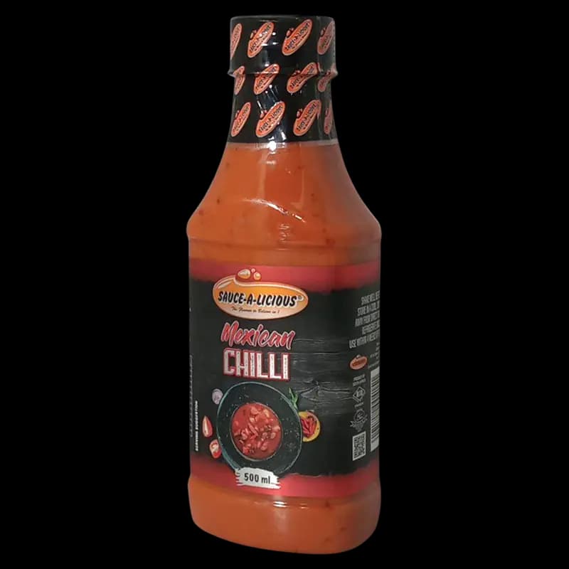 Sauce 500ml Mexican Chilli Sauce-A-Licious x 1 - 6001712004151 (#1)