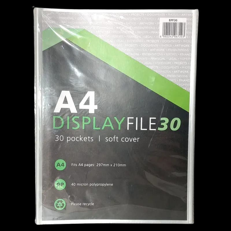 File Display Book A4 30p x 1 - 6002242067203 (#1)