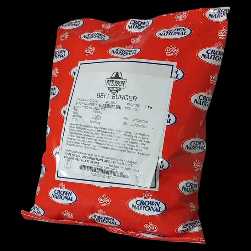 Spice 1kg Stetson Beef Burger x 1 - 6002522014200 (#1)