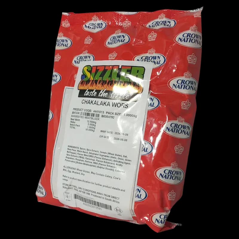 Braaiwors Chakalaka Wors 1kg x 1 - 6002522013593 (#1)