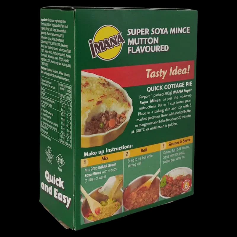 Soya Mince 200g Mutton x 1 - 6002657000048 (#2)