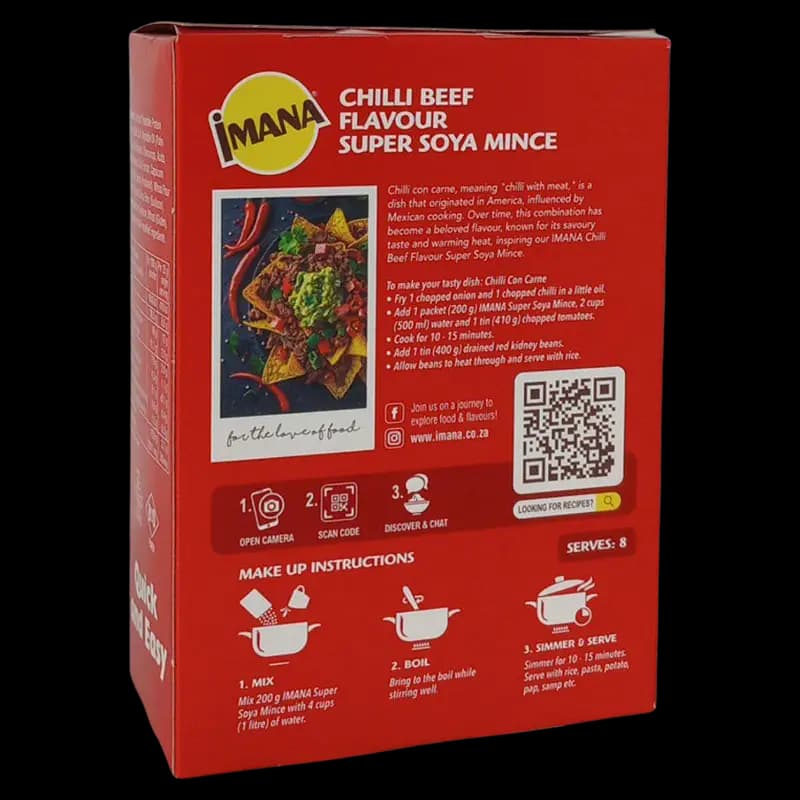 Soya Mince 200g Chilli Beef x 1 - 6002657000055 (#2)