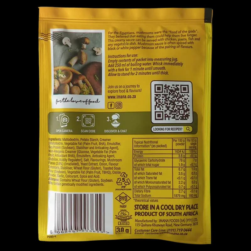 Sauce Imana Mushroom 38g x 1 - 6002657003629 (#2)