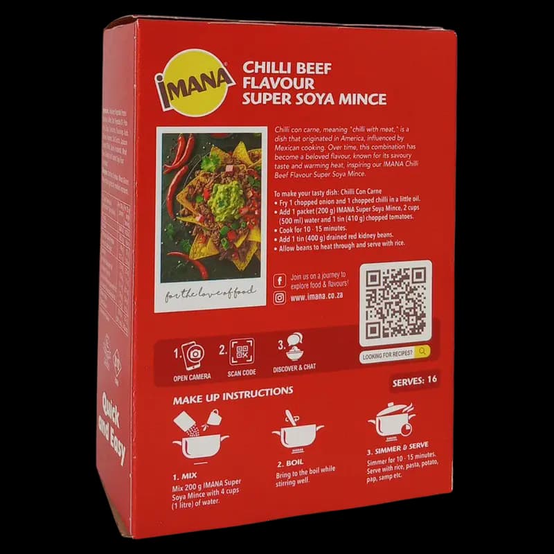 Soya Mince 400g Chilli Beef x 1 - 6002657000444 (#2)