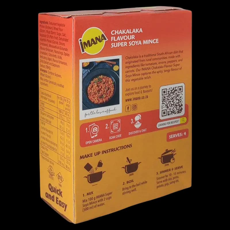 Soya Mince 100g Chakalaka x 1 - 6002657521703 (#2)