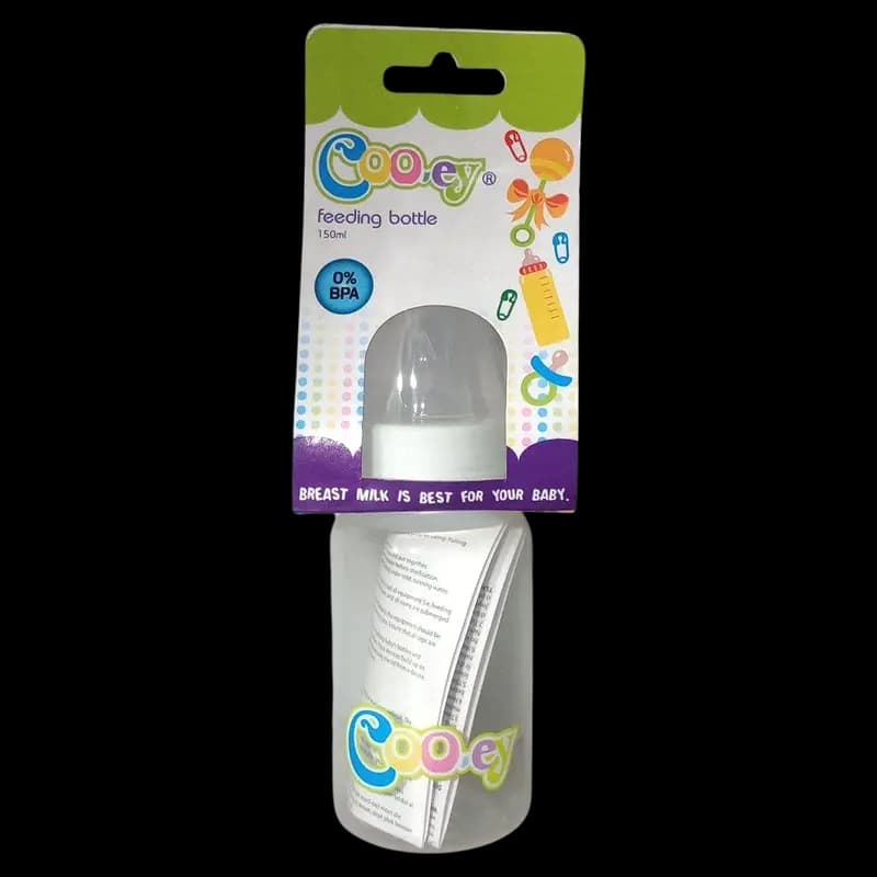 Cooey Feeding Bottle 150ml Round x 1 - 6003000801916 (#1)