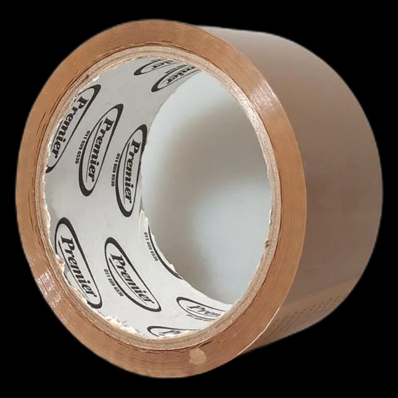 Tape-Roll Brown Buff 48 mm x 50 m - 6004657003357 (#1)