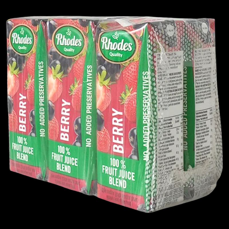 Juice 200ml Berry Rhodes x 1 - 6005118001097 (#1)