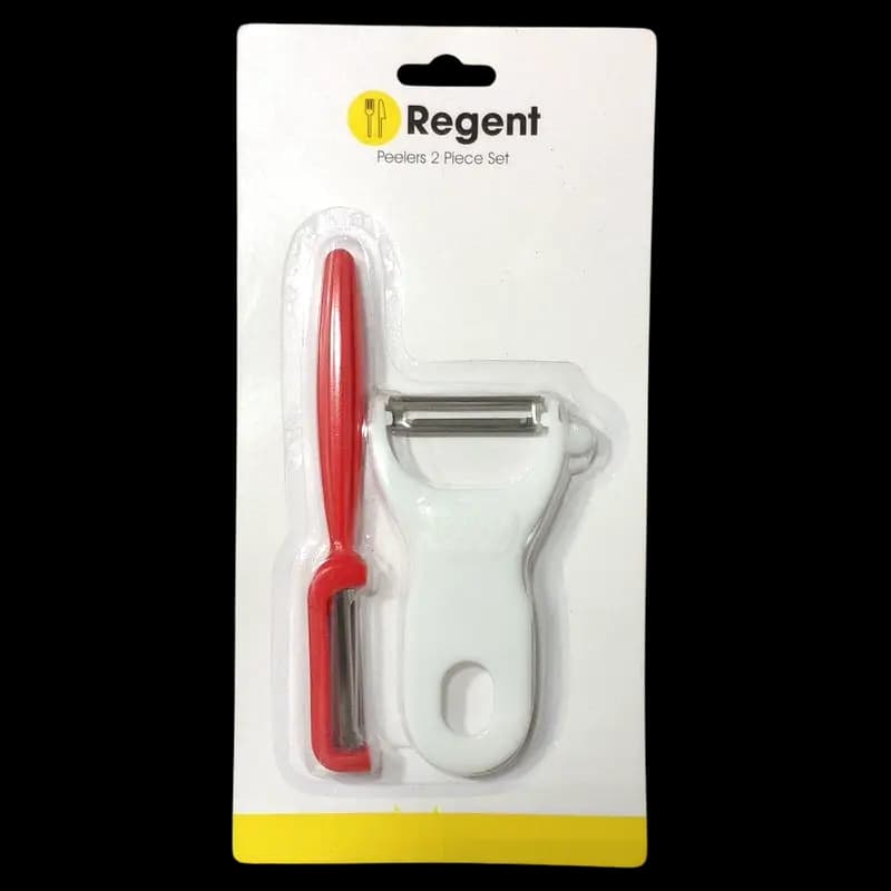 Peeler Kitchen Vegetable 2pc Regent x 1 - 6005231303801 (#1)