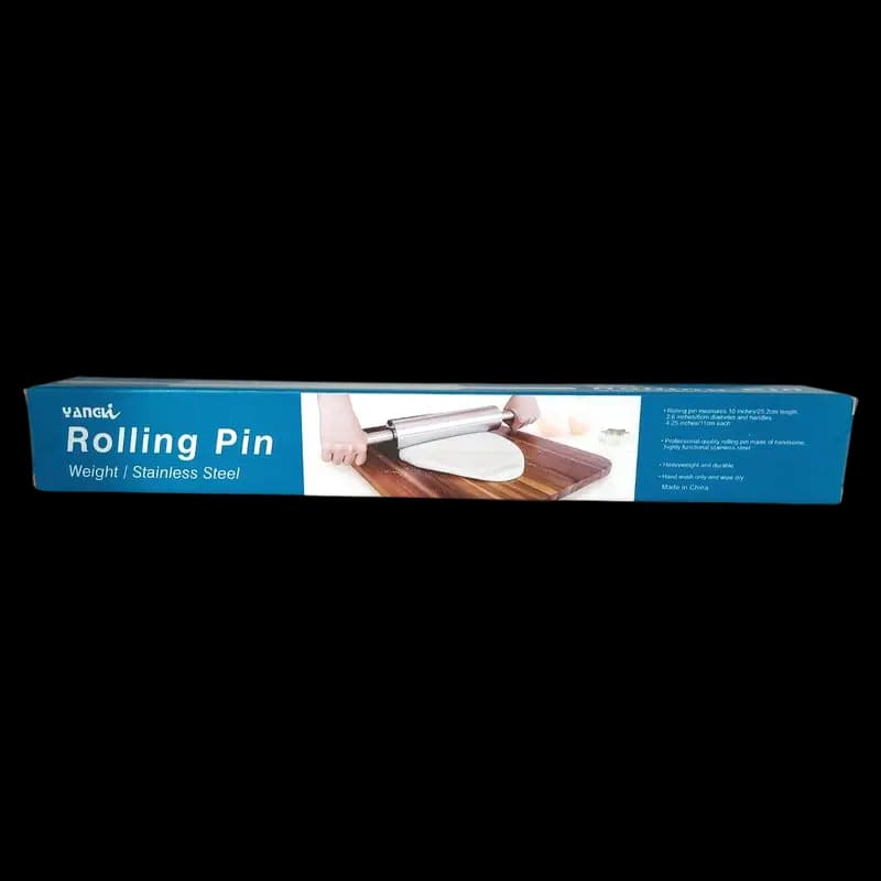 Rolling Pin S/Steel Regent 55mmx370mm x 1 - 6005231416372 (#1)