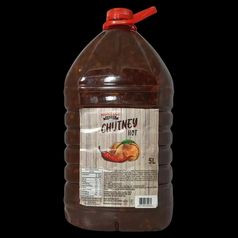 Chutney 5L Hot Fruit Montagu x 1 - 6007483000682 (#1)
