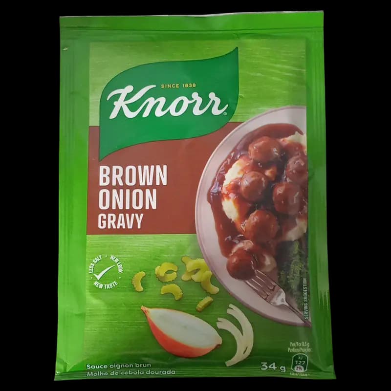 Sauce 34g Knorr Brown Onion Gravy x 1 - 6009001001218 (#1)