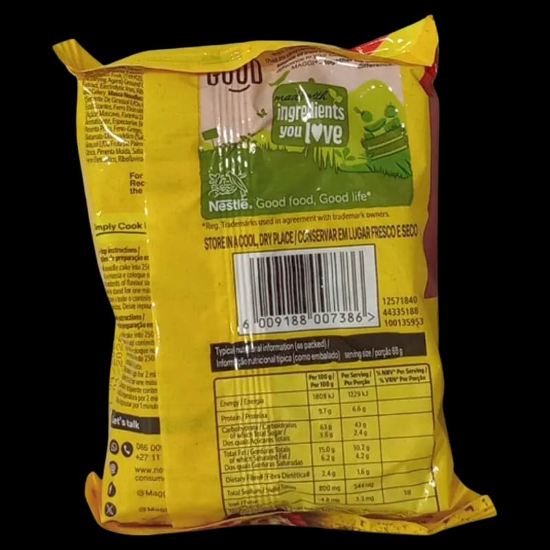 Noodles Maggi DbCurry 68g x 1 - 6009188007386 (#2)