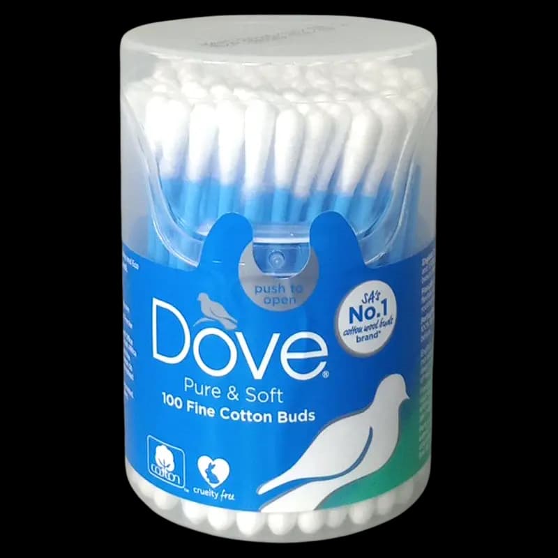 Earbuds 100`s Dove Tub x 1 - 6009508400361 (#1)