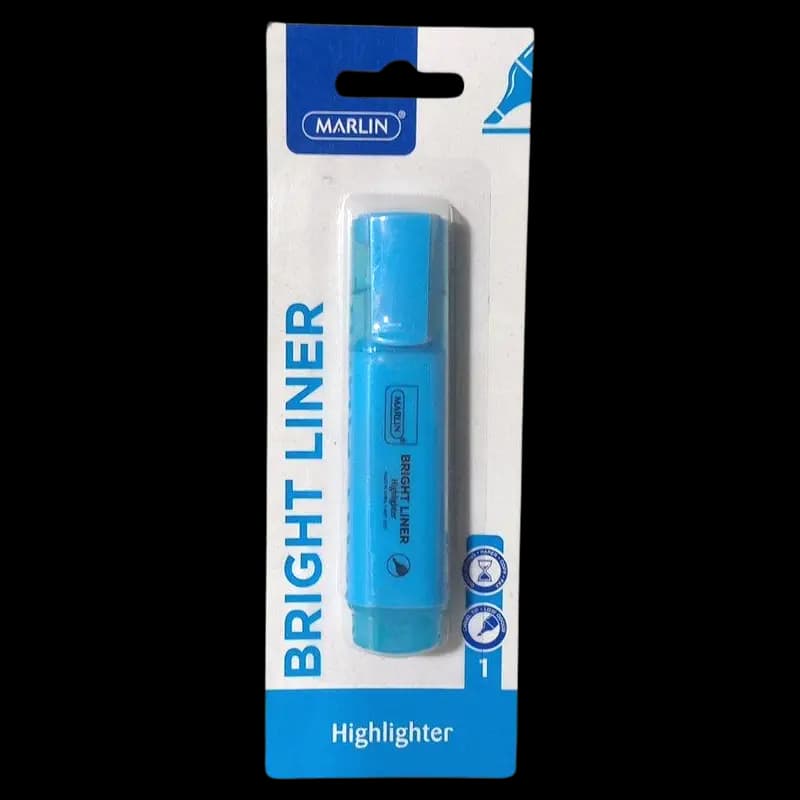 Marlin Highlighters Asst x 1 - 6009608648755 (#1)