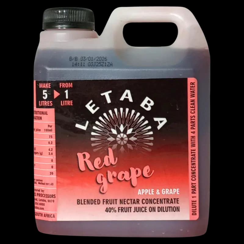 Juice LCP 1L Red Grape 40% x 1 - 6009609901187 (#1)