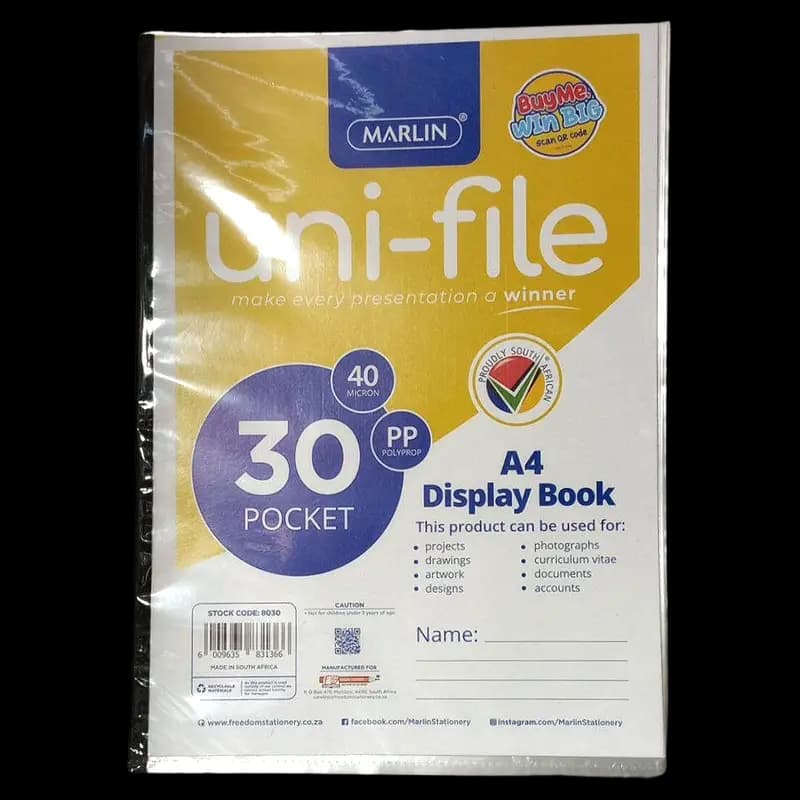 Marlin Uni-File 30pg x 1 - 6009635831366 (#1)