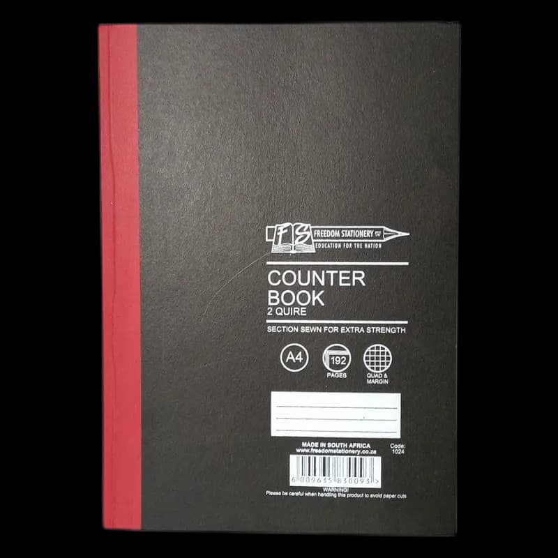 Book Counter A4 192Pag Q/M x 1 - 6009635830093 (#1)
