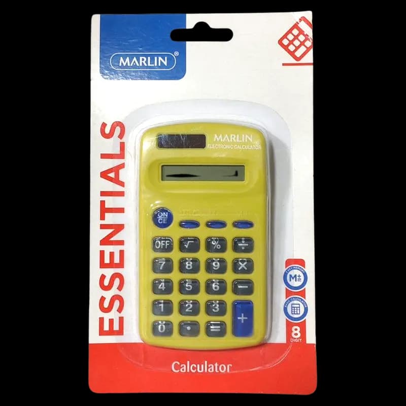 Calculator Marlin Solar 8 Digit  x 1 - 6009635840399 (#1)