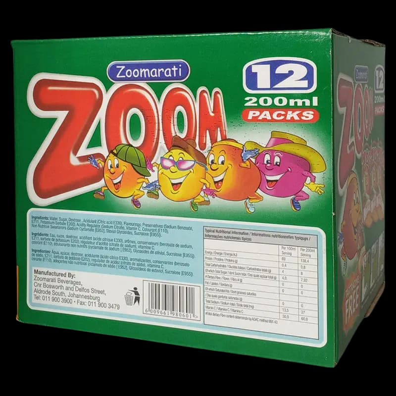 Zoom 200ml Mango x 1 - 6009661980601 (#2)