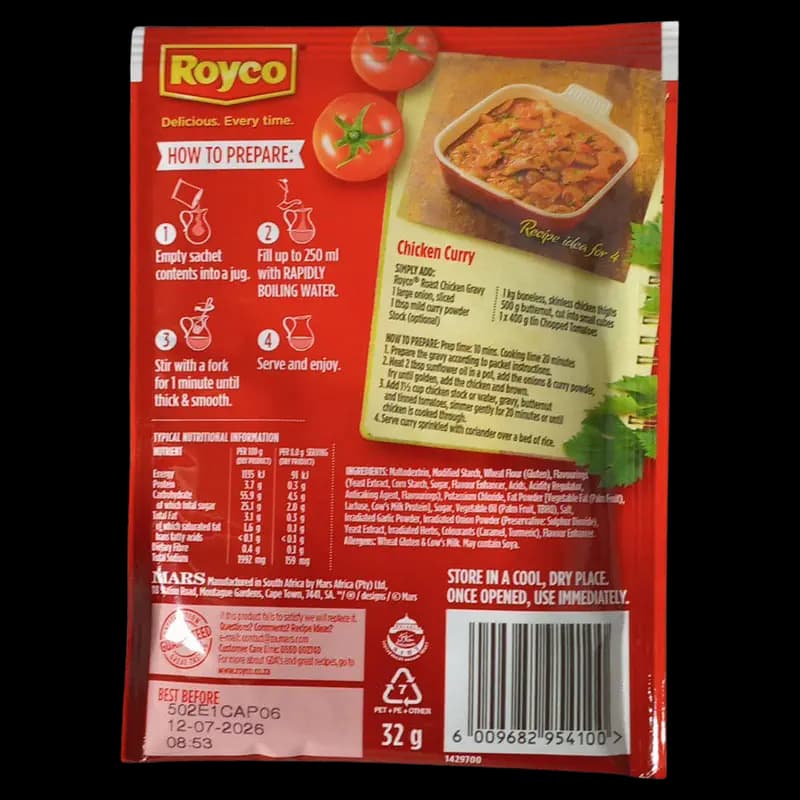 Gravy 32g Royco Roast Chicken x 1 - 6009682954100 (#2)