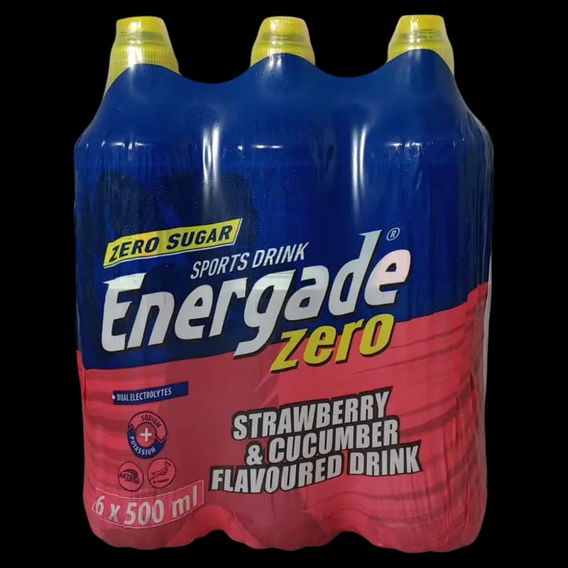 Energade 500ml Zero Strawberry RTD x 1 - 6009695159028 (#1)