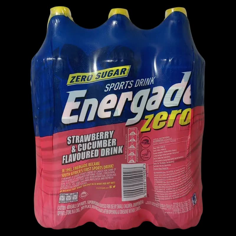 Energade 500ml Zero Strawberry RTD x 1 - 6009695159028 (#2)