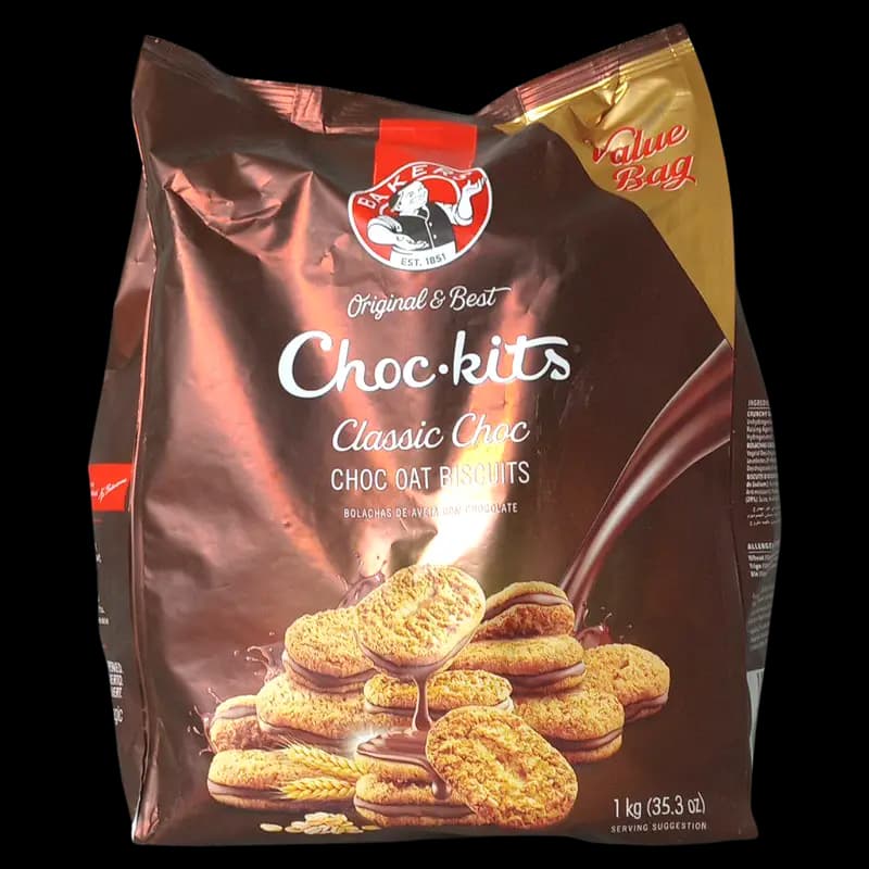 Bisc Bakers 1kg Choc Kits Classic Choc x 1 - 6009704171256 (#1)