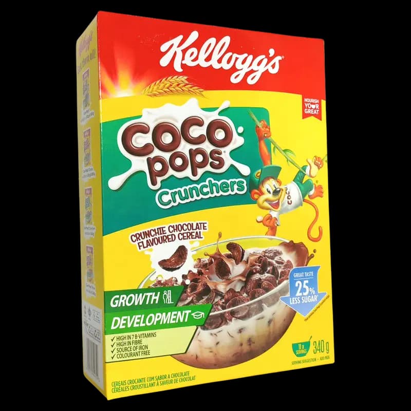 Kellogg`s 340g Coco Pops Crunshers x 1 - 6009710899649 (#1)