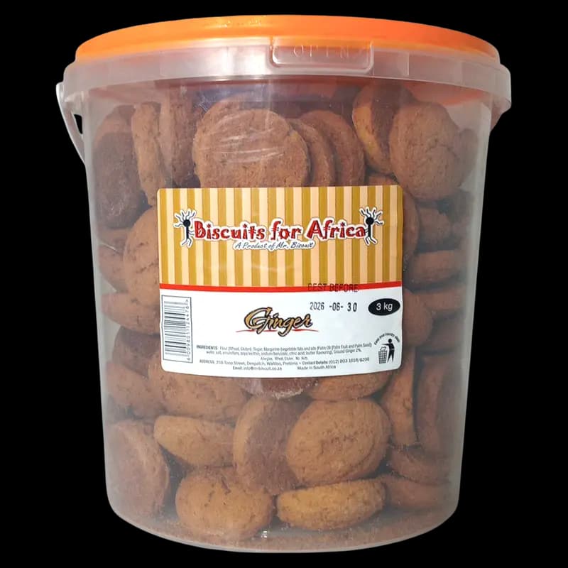 Mr Biscuit 3kg Ginger Bucket x 1 - 6009801124476 (#1)