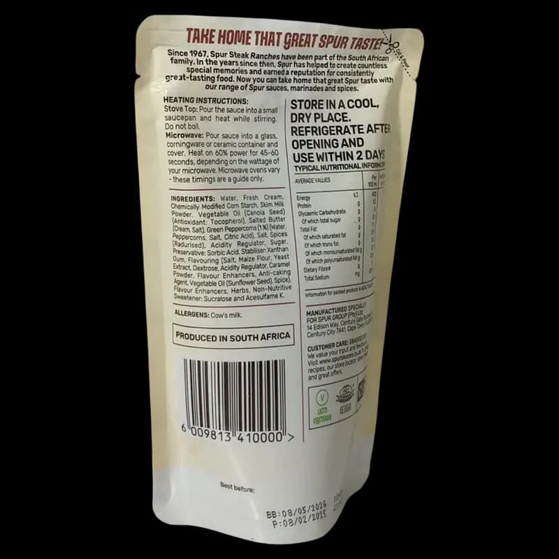Sauce 200ml Spur Pepper New  x 1 - 6009813410000 (#2)