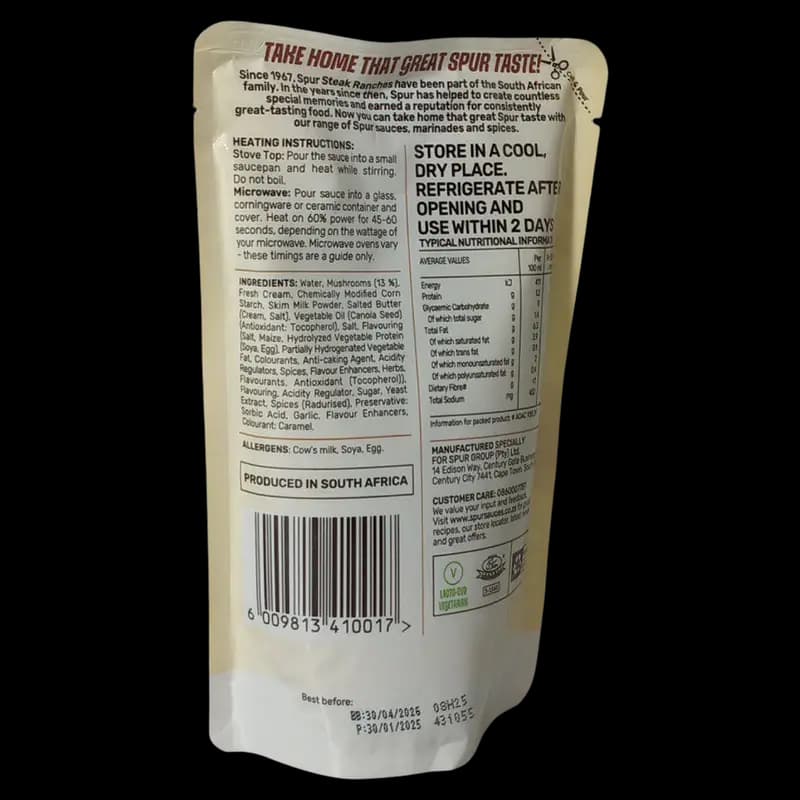 Sauce 200ml Spur Mushroom New  x 1 - 6009813410017 (#2)
