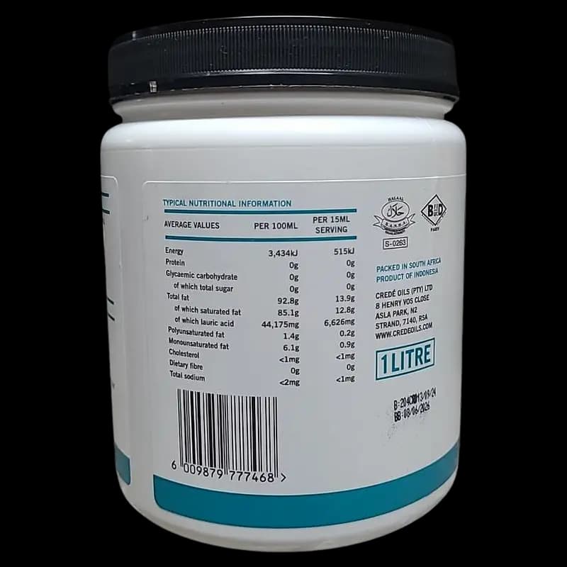 Coconut Oil Odourless 1L x 1 - 6009879777468 (#2)