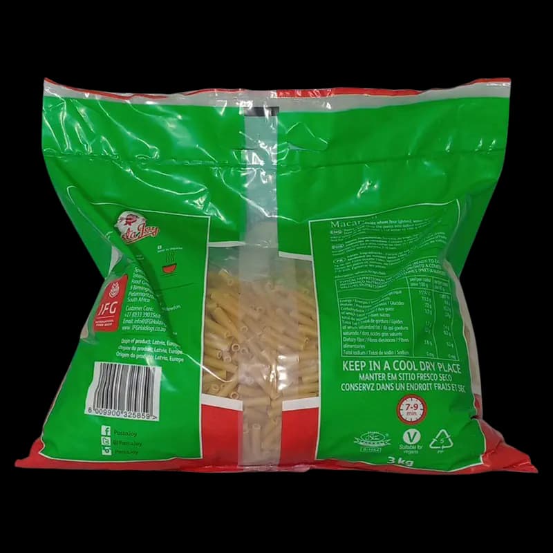 Pasta joy Macaroni 3kg x1 - 6009900325859 (#2)
