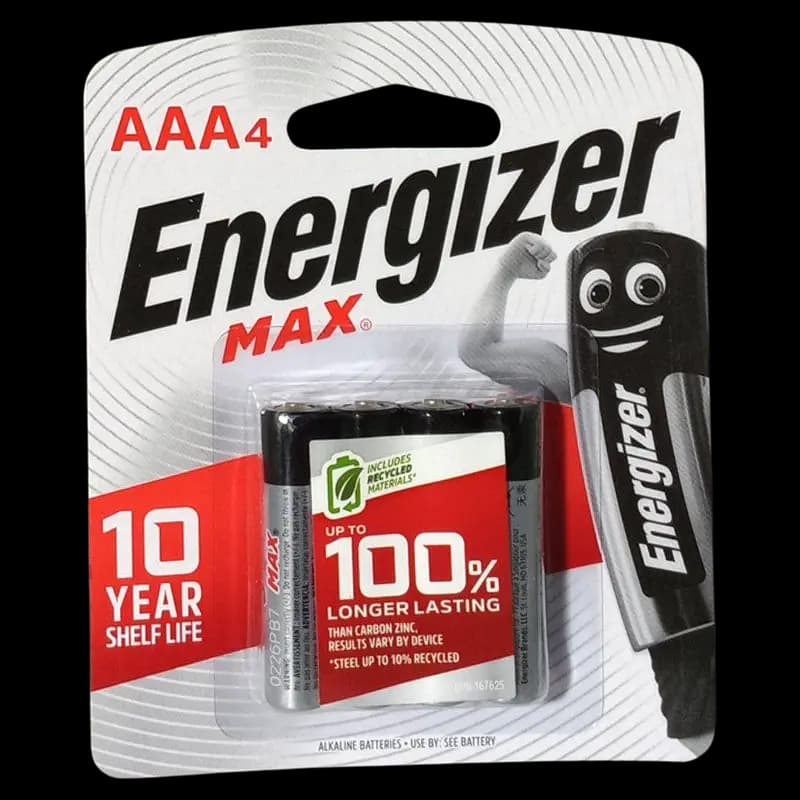 Batt. Energizer AAA 4P x 1 - 6920403163703 (#1)