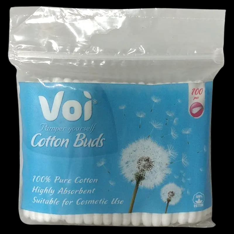 Earbuds Cotton 100PCE in Zipbag - 8681608223101 (#1)
