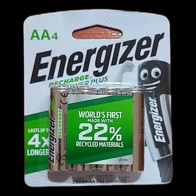 Batt. Energizer Recharge AA 4P x 1 - 8888021301434 (#1)