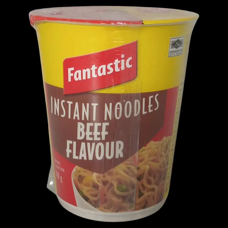 Noodles Cup Beef Noodles 70g x 1 - 9310155610506 (#1)