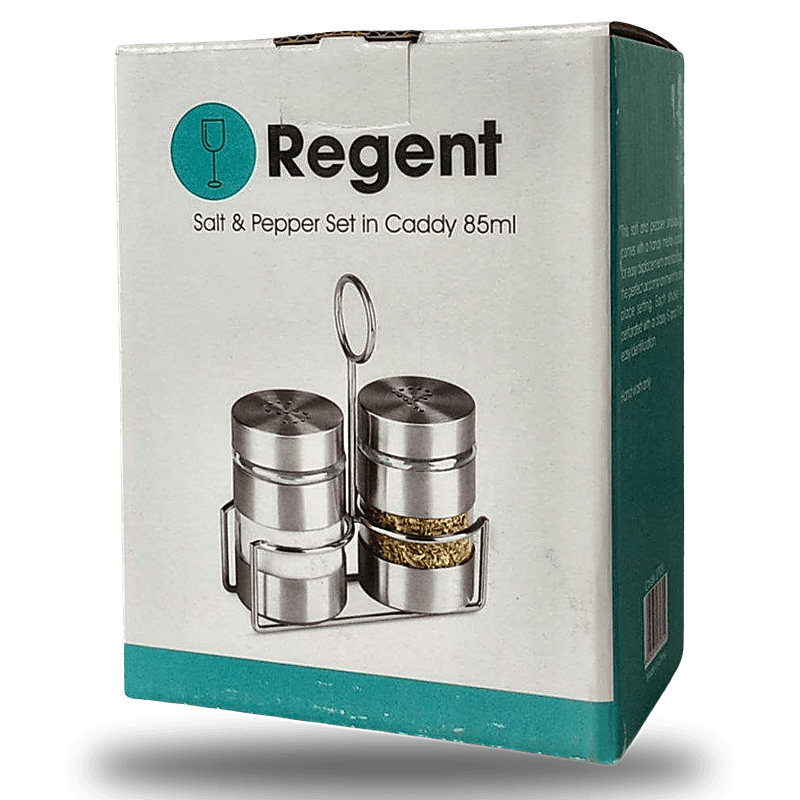 Salt & Pepper 2pc S/Steel Regent x 1