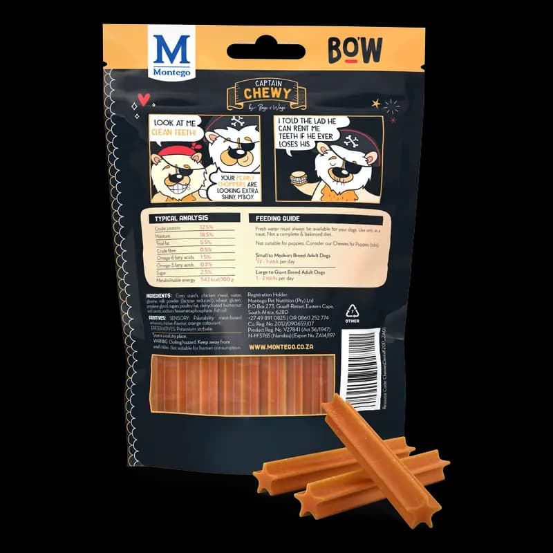 Dog Food 120G Dental Sticks Bagso'Wags Chewies X1 - 6009686620834 (#1)