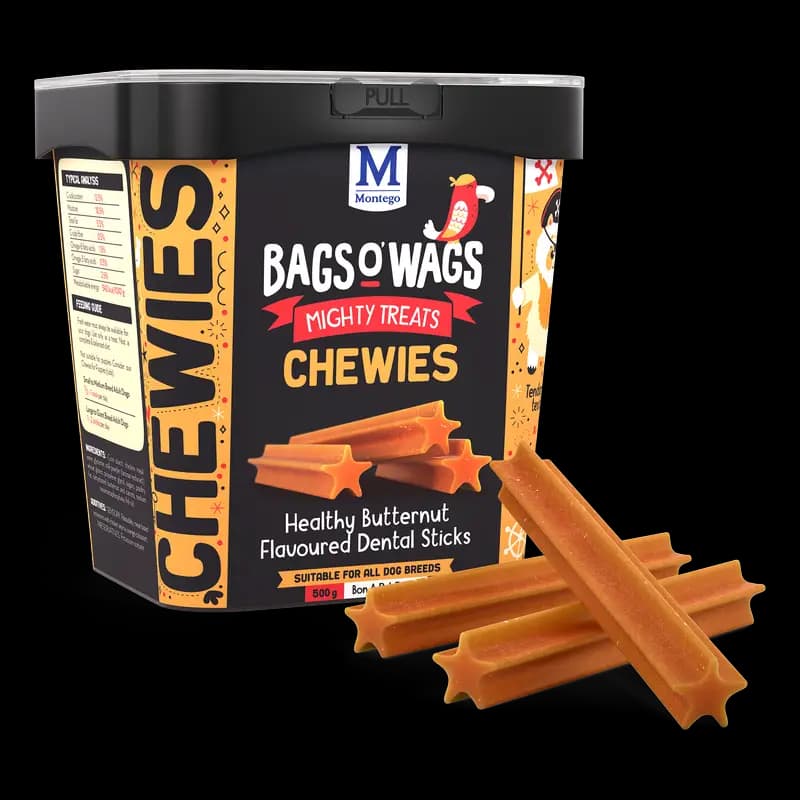 Dog Food 500G Dental Sticks Bagso'Wags Chewies X1 - 6009686621343 (#2)