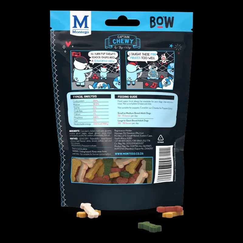 Dog Food 120G Mini Bones Bagso'Wags Chewies X1 - 6009686621268 (#1)