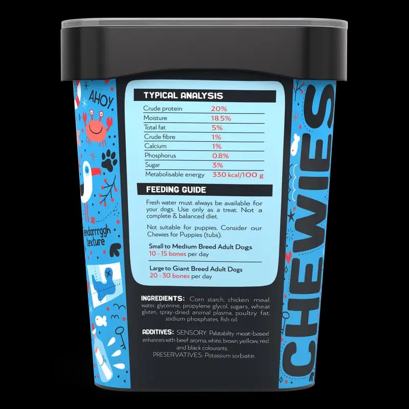 Dog Food 500G Mini Bones Bagso'Wags Chewies X1 - 6009686621374 (#4)