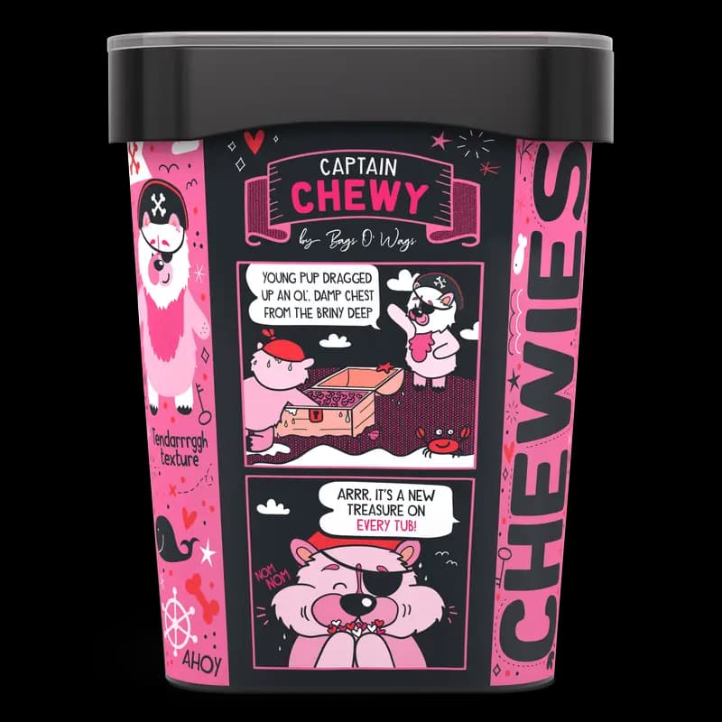 Dog Food 500G Hearts Mix Bagso'Wags Chewies X1 - 6009686621350 (#5)