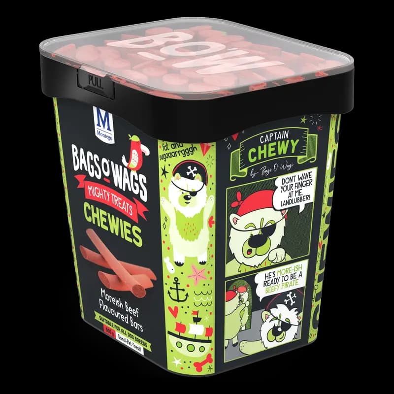 Dog Food 500G Beef Bars Bagso'Wags Chewies X1 - 6009686621312 (#6)