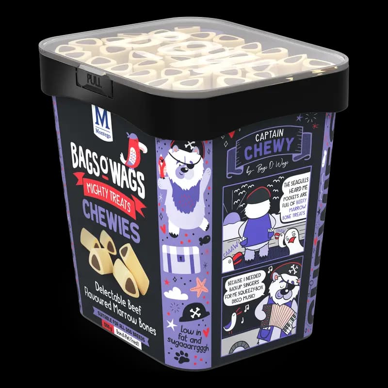 Dog Food 500G Marrow Bones Bagso'Wags Chewies X1 - 6009686621367 (#6)