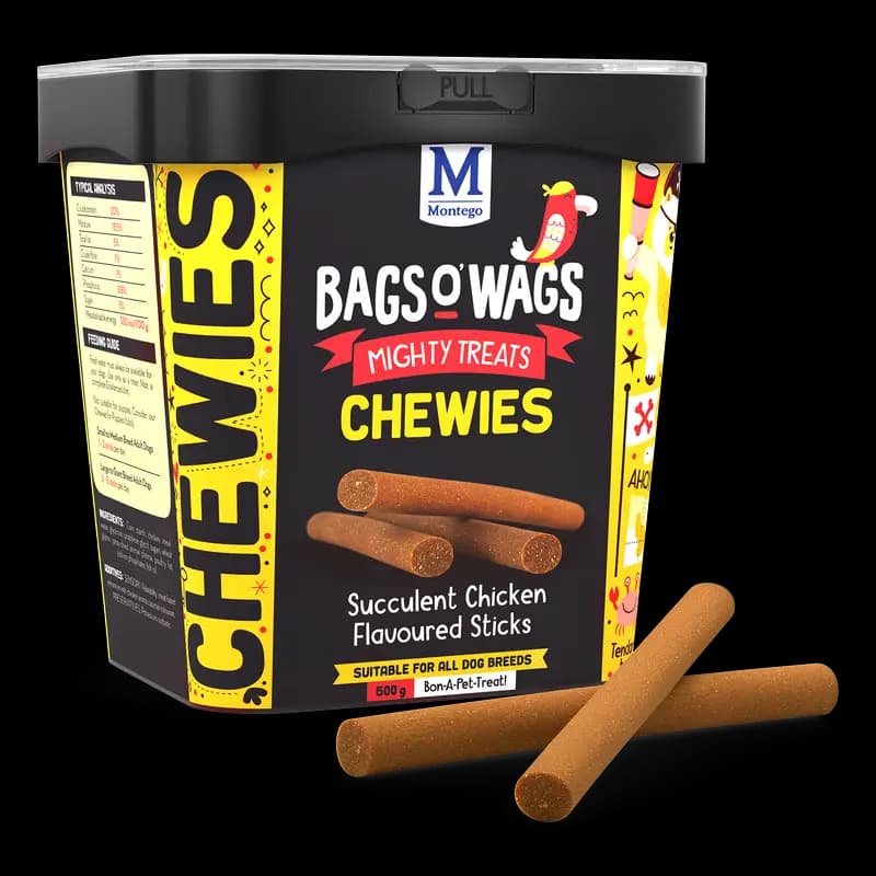 Dog Food 500G ChickenSticks Bagso'Wags Chewies X1 - 6009686621336 (#2)